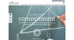 Desktop Screenshot of insidemathematics.org